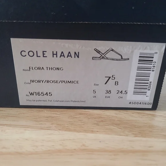 SOLD - NEW Cole Haan Flora thong sandals - Picture 5 of 5